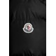 2022 MONCLER Cardoncelle Short dunjacka Dams Waist Down Puffer Coat Vinterjacka Svart