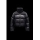 2022 Moncle Jasione Short dunjacka Dam Down Puffer Coat Vinterjacka Svart