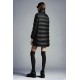 2022 Moncler Abricotier Parka Long dunjacka Dam Down Puffer Coat Vinterjacka Svart