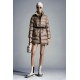 2022 Moncler Abricotier Parka Long dunjacka Dam Down Puffer Coat Vinterjacka Oatmeal Beige