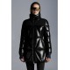 2022 Moncler Anogramme Parka Long dunjacka Dam Down Puffer Coat Vinterjacka Svart