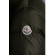 2022 Moncler Aphroti Parka Fur Hooded Collar Long dunjacka Dam Down Puffer Coat Vinterjacka Army Grön