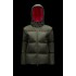 2022 Moncler Asaret Short Hooded dunjacka Dam Down Puffer Coat Vinterjacka Dark Army Grön