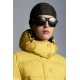 2022 Moncler Avoine Short dunjacka Dam Down Puffer Coat Vinterjacka Sulphur Gul