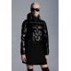 2022 Moncler Bardanette Short dunjacka Dam Down Puffer Coat Vinterjacka Svart