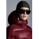 2022 Moncler Bardanette Short dunjacka Dam Down Puffer Coat Vinterjacka Garnet Röd