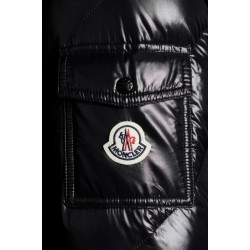 2022 Moncler Brouel Short dunjacka Dam Down Puffer Coat Vinterjacka Svart