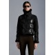 2022 Moncler Epiaire Short dunjacka Dam Down Puffer Coat Vinterjacka Svart