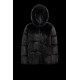 2022 Moncler Epilobe Short dunjacka Dam Down Puffer Coat Vinterjacka Silk Svart