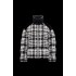 2022 Moncler Erine Short dunjacka Dam Down Puffer Coat Vinterjacka Svart Vit