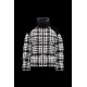 2022 Moncler Erine Short dunjacka Dam Down Puffer Coat Vinterjacka Svart Vit