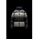 2022 Moncler Erine Short dunjacka Dam Down Puffer Coat Vinterjacka Grå Svart