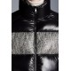 2022 Moncler Erine Short dunjacka Dam Down Puffer Coat Vinterjacka Grå Svart