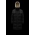 2022 Moncler Erysimum Parka Hooded Long dunjacka Dam Down Puffer Coat Vinterjacka Svart