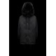 2022 Moncler Fragon Parka Long dunjacka Dam Down Puffer Coat Vinterjacka Svart