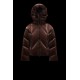 2022 Moncler Frele Short Hooded dunjacka Dam Down Puffer Coat Vinterjacka Dark Brun