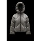 2022 Moncler Frele Short Hooded dunjacka Dam Down Puffer Coat Vinterjacka Light Grå