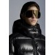 2022 Moncler Fustet Short dunjacka Dam Down Puffer Coat Vinterjacka Svart