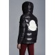 2022 Moncler Fustet Short dunjacka Dam Down Puffer Coat Vinterjacka Svart