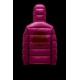 2022 Moncler Fustet Short dunjacka Dam Hooded Down Puffer Coat Vinterjacka Rosa