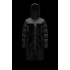 2022 Moncler Gaudine Parka Hooded Long dunjacka Dam Down Puffer Coat Vinterjacka Svart