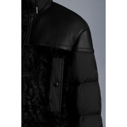 2022 Moncler Gaudine Parka Hooded Long dunjacka Dam Down Puffer Coat Vinterjacka Svart3