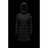 2022 Moncler Gie Parka Long dunjacka Dam Hooded Down Puffer Coat Vinterjacka Svart