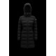 2022 Moncler Gie Parka Long dunjacka Dam Hooded Down Puffer Coat Vinterjacka Svart