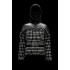 2022 Moncler Ginavelle Short dunjacka Dam Down Puffer Coat Vinterjacka Svart Vit