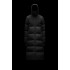 2022 Moncler Heliotrope Parka Long dunjacka Dam Down Puffer Coat Vinterjacka Svart