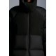 2022 Moncler Heliotrope Parka Long dunjacka Dam Down Puffer Coat Vinterjacka Svart