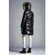 2022 Moncler Lalteron Parka Fur Collar Hooded Long dunjacka Dam Down Puffer Coat Vinterjacka Svart