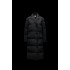 2022 Moncler Lampsane Parka Long dunjacka Dam Down Puffer Coat Vinterjacka Svart