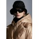 2022 Moncler Lauzee Parka Long dunjacka Dam Down Puffer Coat Vinterjacka Sand Beige