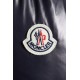 2022 Moncler Parnaiba Parka Long dunjacka Dam Hooded Down Puffer Coat Vinterjacka Night Blå