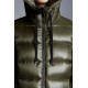 2022 Moncler Suyen Parka Long dunjacka Dam Down Puffer Coat Vinterjacka Army Grön