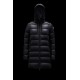 2022 Moncler Suyen Parka Long dunjacka Dam Down Puffer Coat Vinterjacka Svart