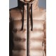 2022 Moncler Suyen Parka Long dunjacka Dam Down Puffer Coat Vinterjacka Blush Rosa