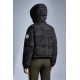 8 MONCLER PALM ANGELS Casmalia Short dunjacka Dams Down Puffer Coat Vinterjacka Svart