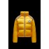 8 MONCLER PALM ANGELS Kelsey Short dunjacka Dams Down Puffer Coat Vinterjacka Mustard Gul