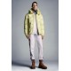 2022 Moncler Coutard Kort Dunjacka Herr Puffers Dunrock Vinterjacka Cream Gul