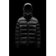 2022 Moncler Cuvellier Kort Dunjacka Herr Puffer Dunrock Vinterjacka Svart