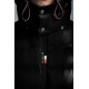 2022 Moncler Cuvellier Kort Dunjacka Herr Puffer Dunrock Vinterjacka Svart