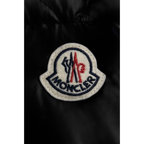 2022 Moncler Cuvellier Kort Dunjacka Herr Puffer Dunrock Vinterjacka Svart