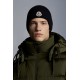 2022 Moncler Deschamps Kort Dunjacka Herr Zip Up Hooded Dunrock Vinterjacka Army Grön