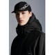 2022 Moncler Dilliers Hooded Dunjacka Herr Dunrock Vinterjacka Svart