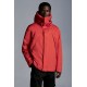 2022 Moncler Dilliers Hooded Dunjacka Herr Dunrock Vinterjacka Orange Röd