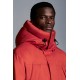 2022 Moncler Dilliers Hooded Dunjacka Herr Dunrock Vinterjacka Orange Röd