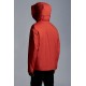 2022 Moncler Dilliers Hooded Dunjacka Herr Dunrock Vinterjacka Orange Röd