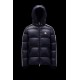 2022 Moncler Dincer Hooded Jacka Casual Kort Dunjacka Herr Down Purffer Dunrock Vinterjacka Natt Blå